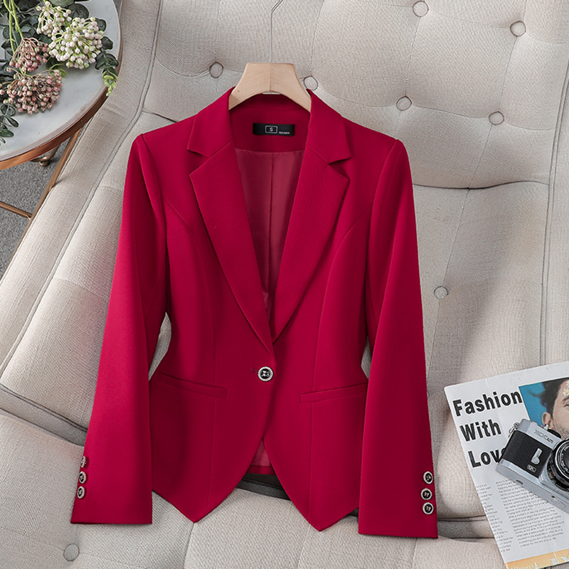 Women Formal Wear Winter - New Fashion Female Formal Blazer Women