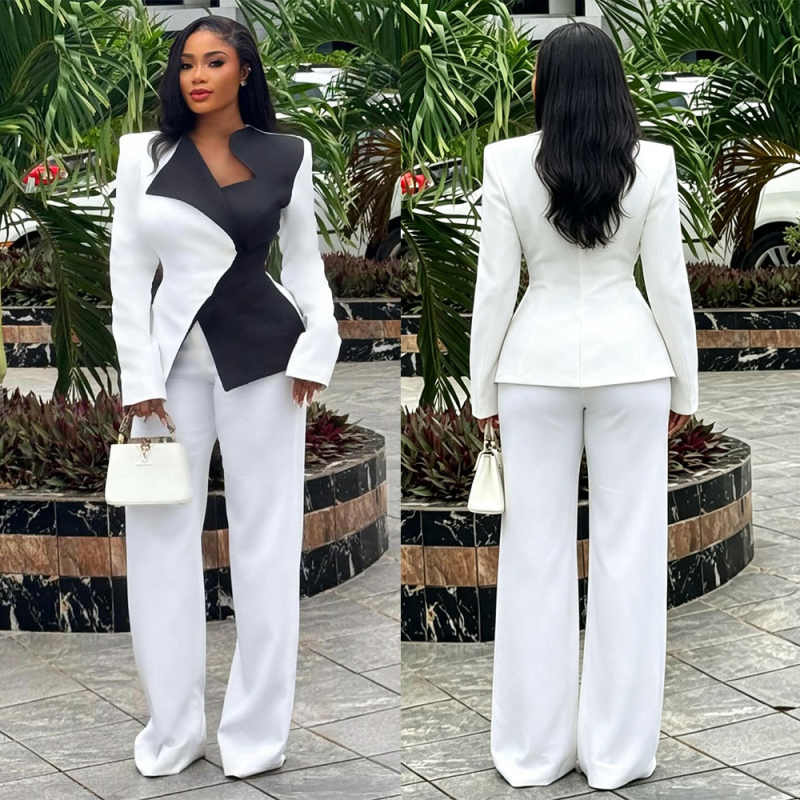 Unique Women'S Formal Wear - Unique Design Women Jacket Suits Black