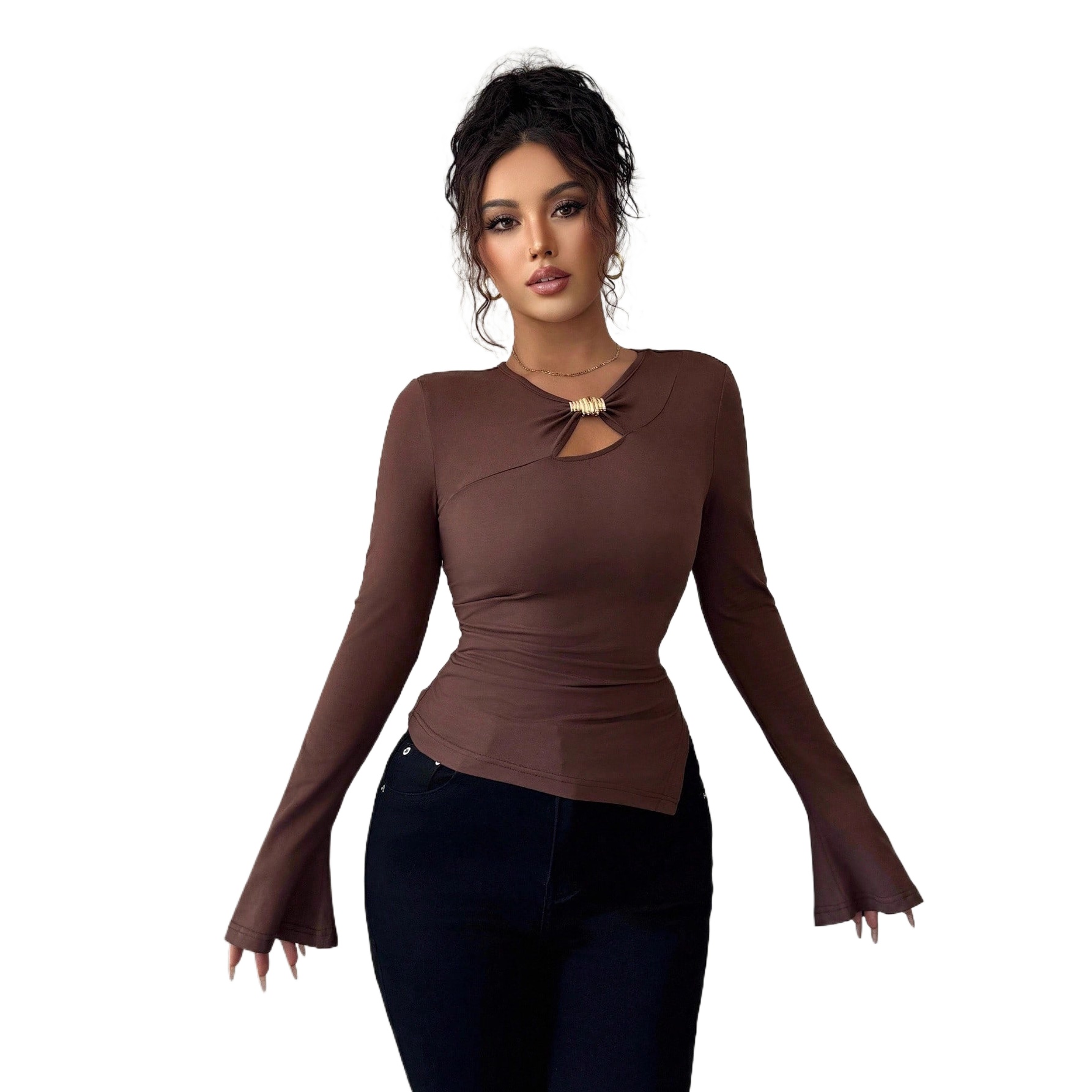 Women Formal Wear Xxl - 2025 Autumn and Winter New Asymmetrical