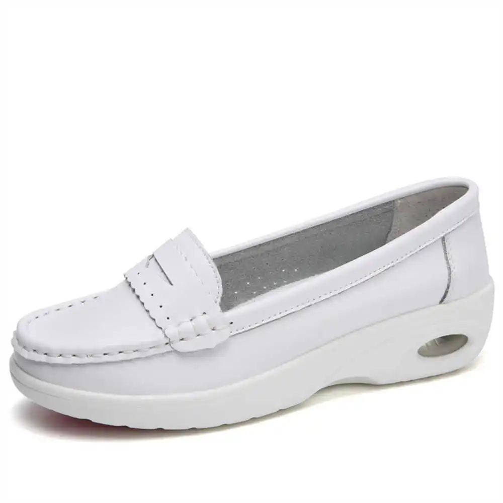 Thick Sole Slipon White Traine - Women Formal Wear Ideas recension och pris