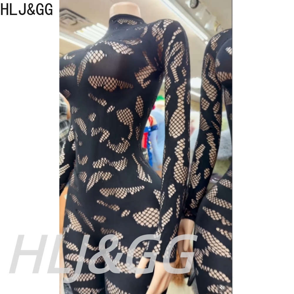 HLJ&GG Sexy Lace See Through H - Women'S Formal Wear Jumpsuit recension och pris