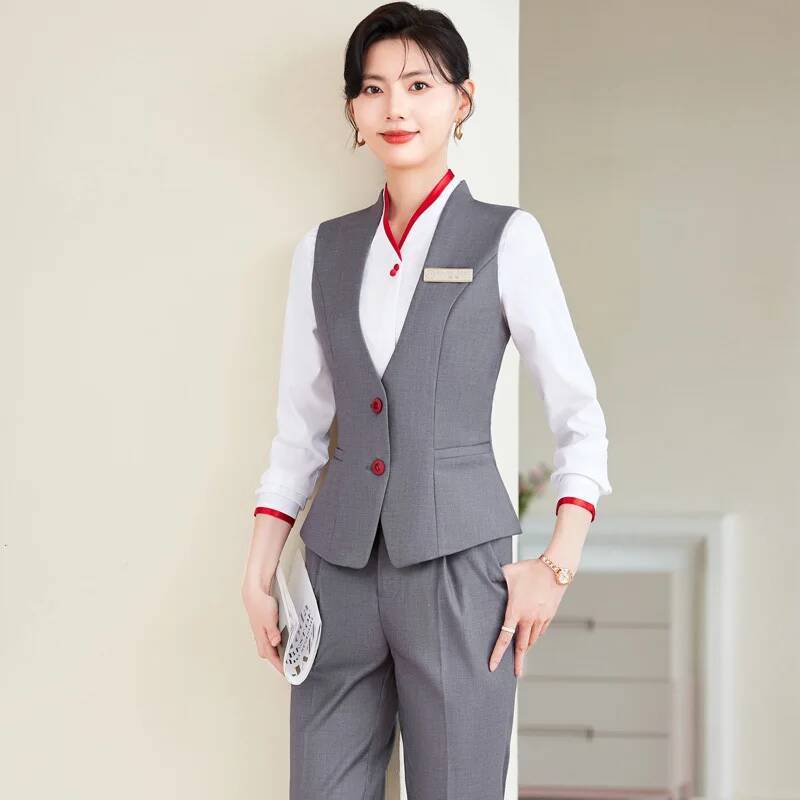Plus Size 5XL Formal Pantsuits - Women Formal Wear Winter recension och pris
