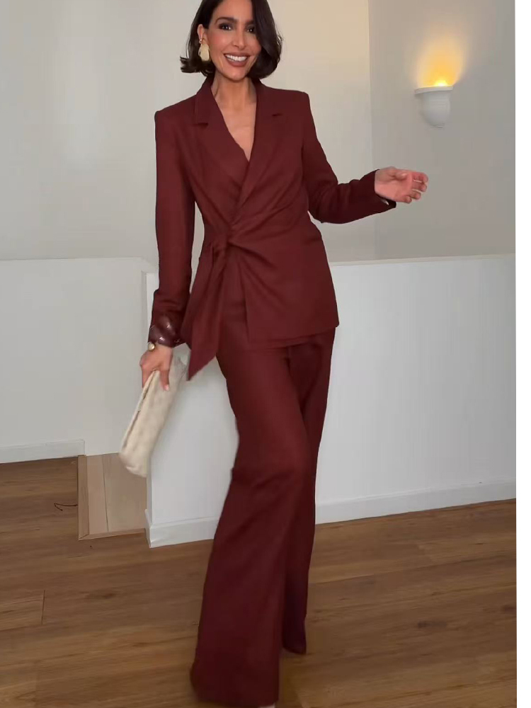 Fashion Office Ladies Blazer P - Women'S Formal Wear With Pants recension och pris