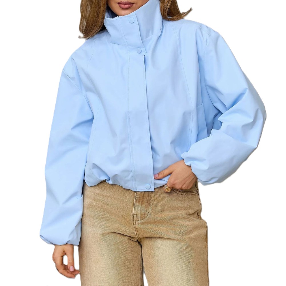 Womens Casual Stand Collar Jac - Women Formal Wear Winter recension och pris