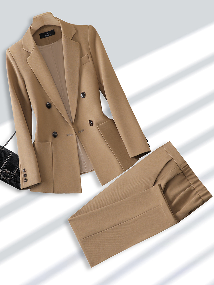 Fashion Ladies Pant Suit Forma - Women Formal Wear Winter recension och pris