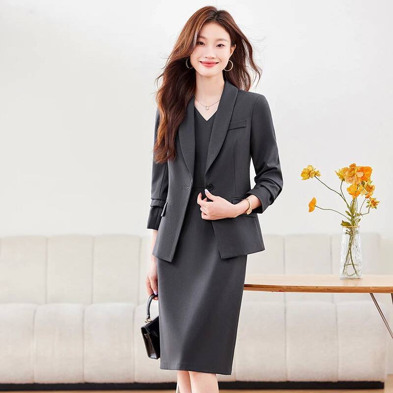 High Quality Fabric Women Busi - Women Formal Wear Winter recension och pris