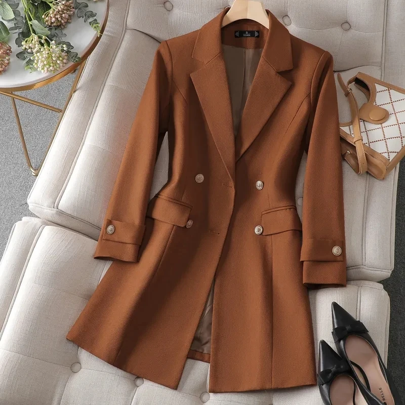 Autumn Winter Jacket Women Lon - Women Formal Wear Winter recension och pris
