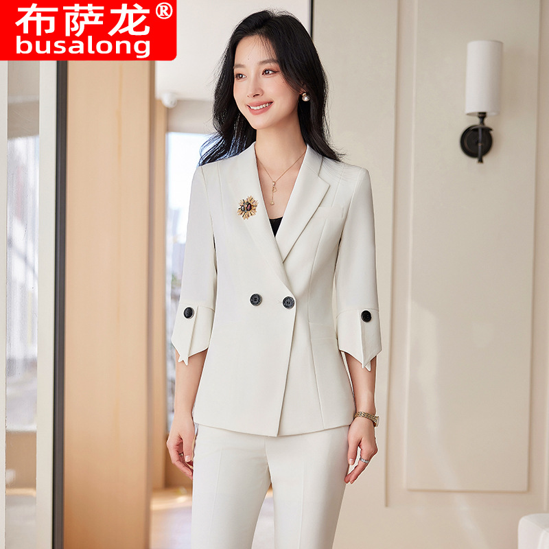 Spring Summer New Yellow Suit  - Yellow Formal Wear Women recension och pris