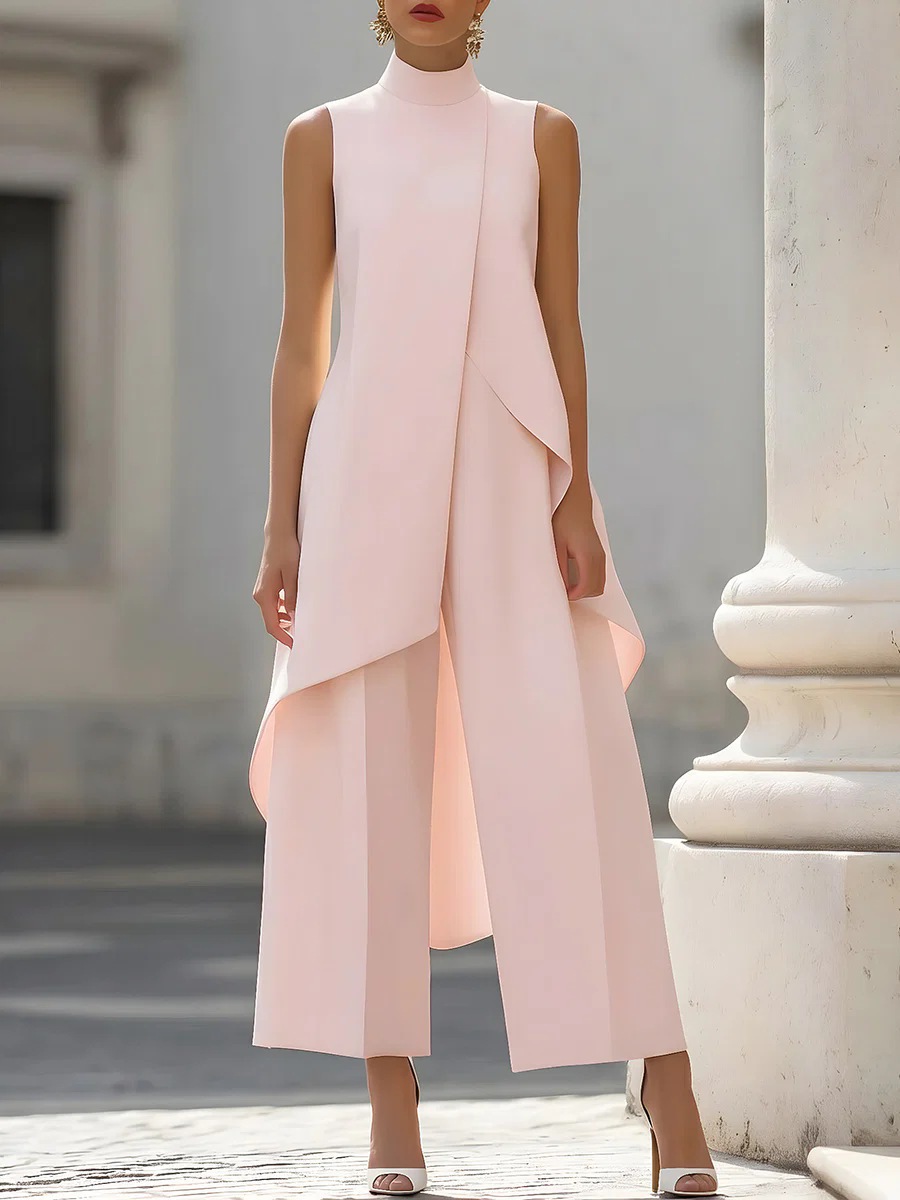Women's Solid Color Two Piece  - Women'S Formal Wear With Pants recension och pris